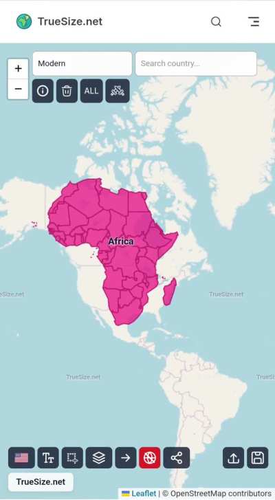 No More Lies: Africa&rsquo;s Real Size - Finally!
