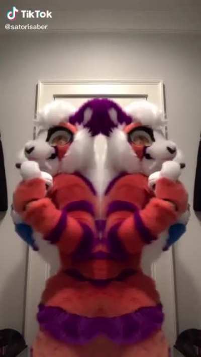 Lonely furry gotta reflect a friend