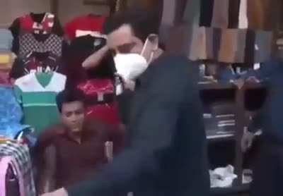 they only took him seriously when he put on the mask