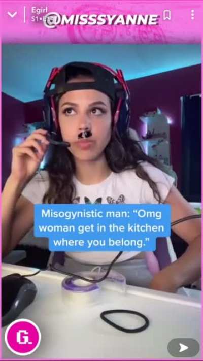 &ldquo;Mysogynistic man&rdquo; *hitler mustache*