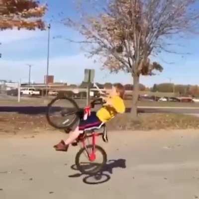 Jumping this ramp