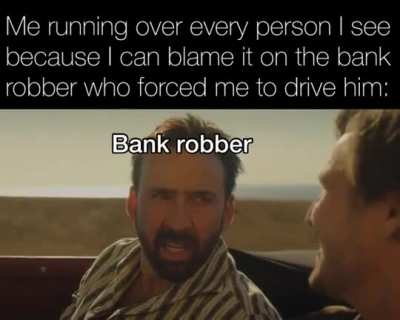 It was his fault