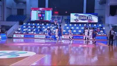 [Highlight] SJ Belangel beats the buzzer with a crazy off-balance three for the Philippines to qualify for the FIBA Asia Cup 2021
