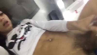 Petite skinny tgirl with big cock so hot