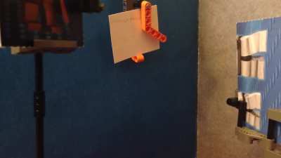I found lego star wars cards in a storage bin and made this from them.
