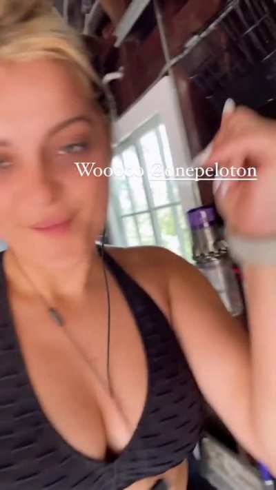 workout &amp;amp; tongue out