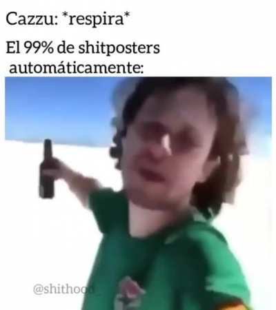 Les dejo este meme junto una explicación sobre lo de Rod y la cuenta Grasa y pastillas: Si las capturas de Rod fueran ciertas entonces Rod tuvo que estar siguiendo esa cuenta de Shitpost para darse cuenta de los memes que subian esos memes de que él se qu