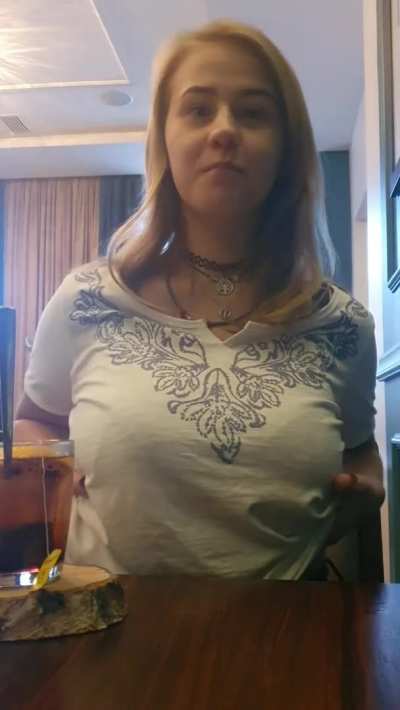 #TittyDrop So fast, because people are staring...heh