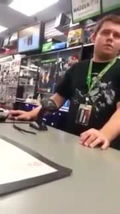 GameStop employee called out lying about military service