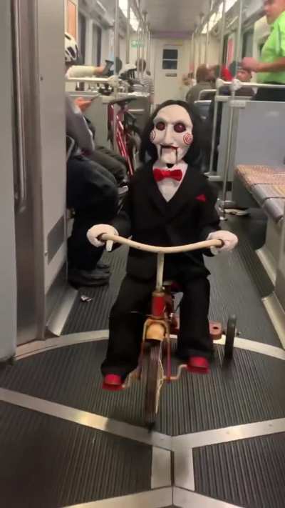 Saw billy from Saw and made a video for fun