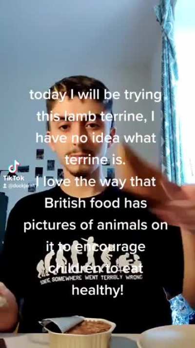 American tries British food!