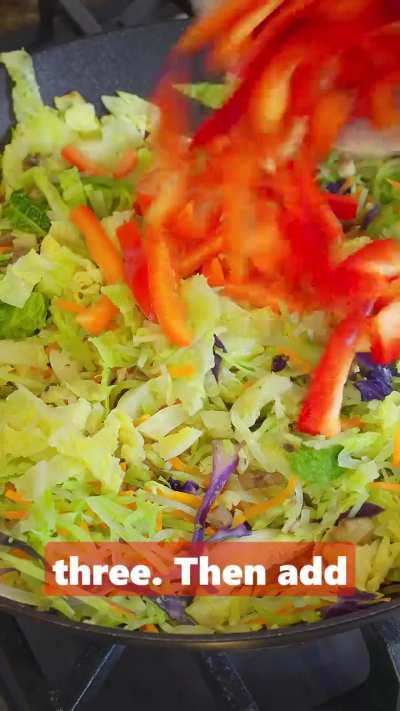 Vegan Eggroll in a Bowl