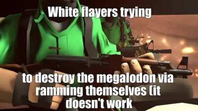 Ramming works well on smaller ships tho