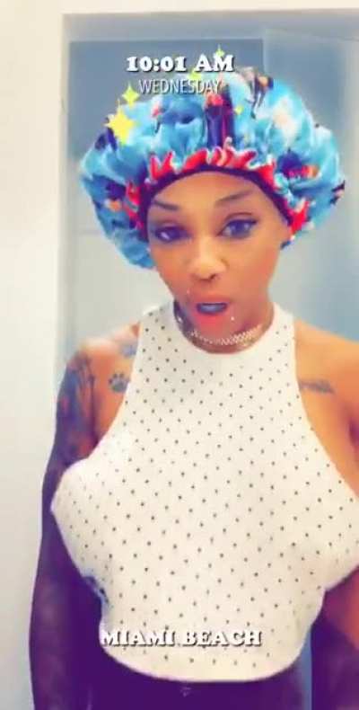 SF shower cap