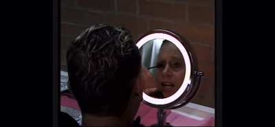 Martin singing &lsquo;Surrender&rsquo; while doing his makeup stays in my head.