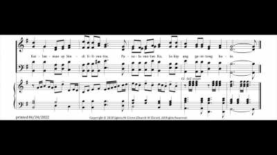 This is the first time I encountered a INC hymn with trumpets.