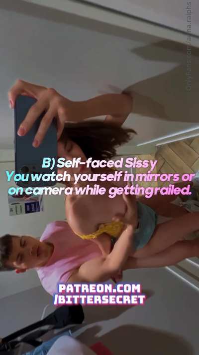 Choose your persona sissy 🥵