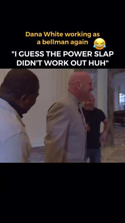 You can tell that one liner hurt Dana 🤣🤣🤣