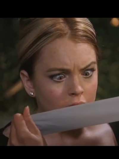 Lindsay Lohan in "Freaky Friday"