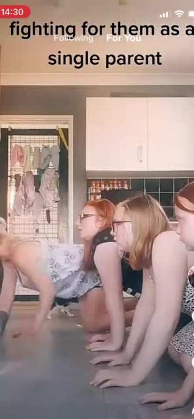 Subjecting kids to your cringe video.