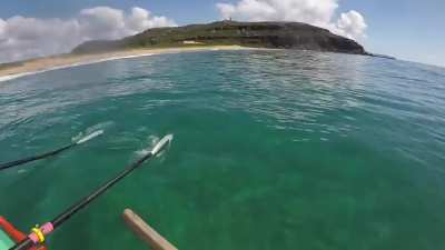 Anyone here heard of surf boat rowing 🚣&zwj;♀️