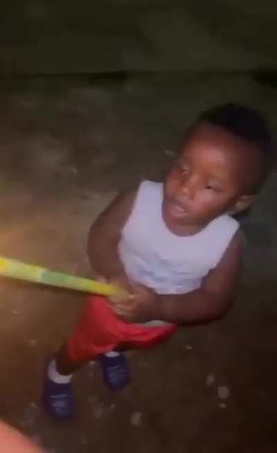 Giving a kid a firework, obviously won’t end well! 😂