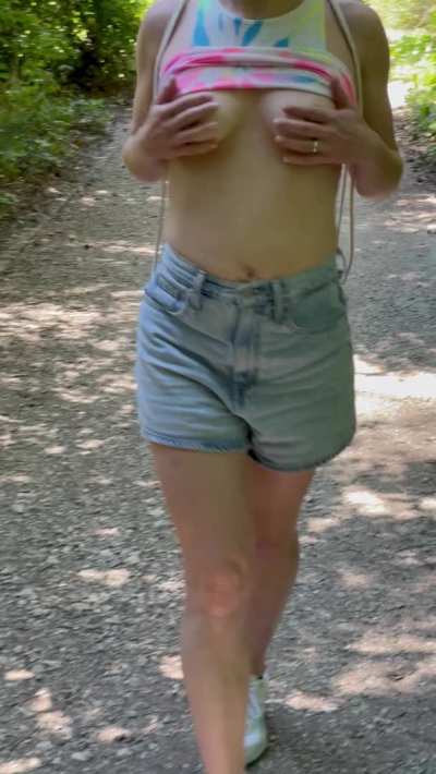 Sneaky hiking flash