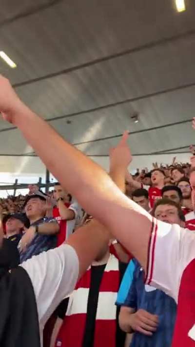 Shout out to all the fans at the game. Yesterday was by far the best atmosphere I&rsquo;ve experienced at the Emirates - have there been any better?