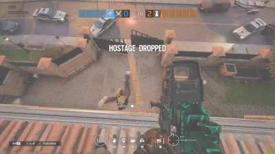 How to fall down a ledge without dying (Useful if you want to go down a ledge quick without dying)