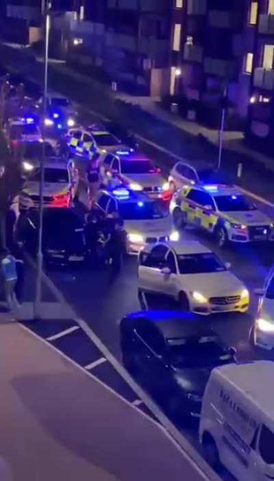 Took chase from Garda (Ireland), recorded pursuit on Instagram, ended like this...