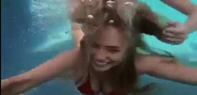 Gifted underwater