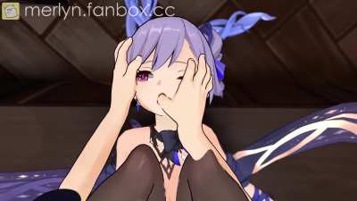 "My new toy really does have pretty eyes," Aether thought to himself as he played with Keqing's face while fucking her now dead cunt (merlyn_3d)