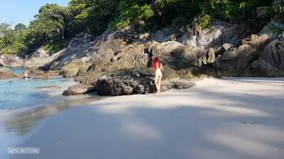 Public beach
