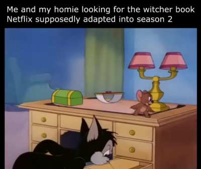 ayo there are witcher books? - Lauren probably
