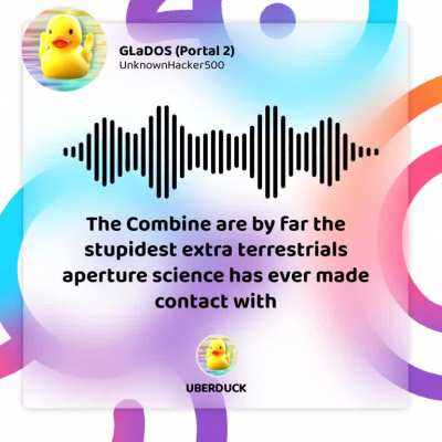 I agree GLaDOS