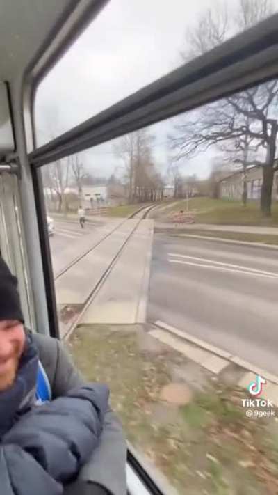 In transit