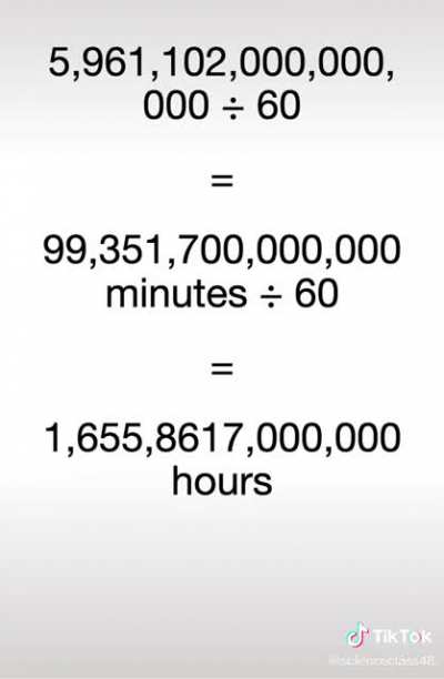 How much would it take for earth to disappear