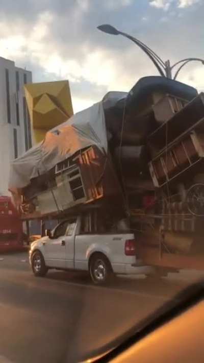 Moving van spotted in Mexico