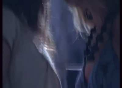 Alison Brie lesbian kiss in ‘Born, 2007)