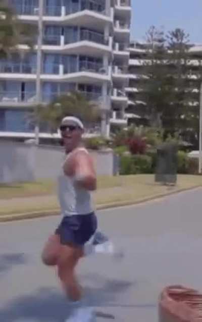 Skipping along