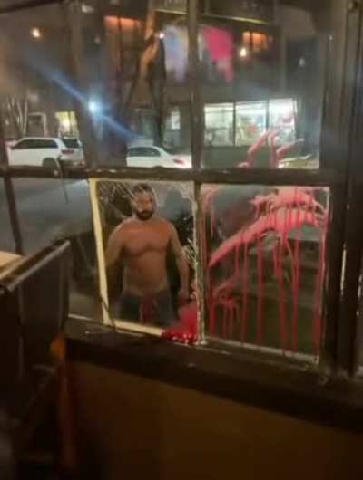 punching a window