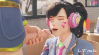 D.Va gets a sweet and salty surprise