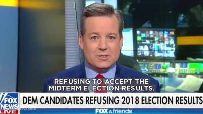 It&rsquo;s the Democrats that can&rsquo;t accept defeat according to Fox News