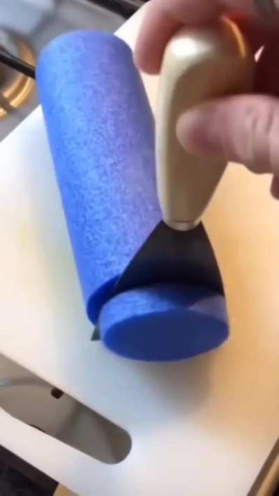 satisfying styrofoam cutting