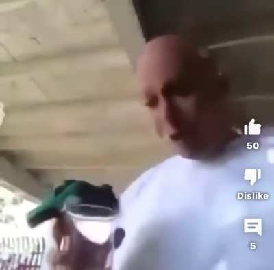 Guy smokes a Carolina reaper