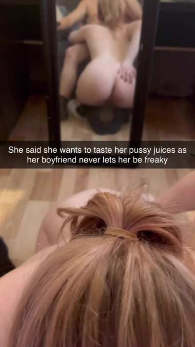 What a slut!