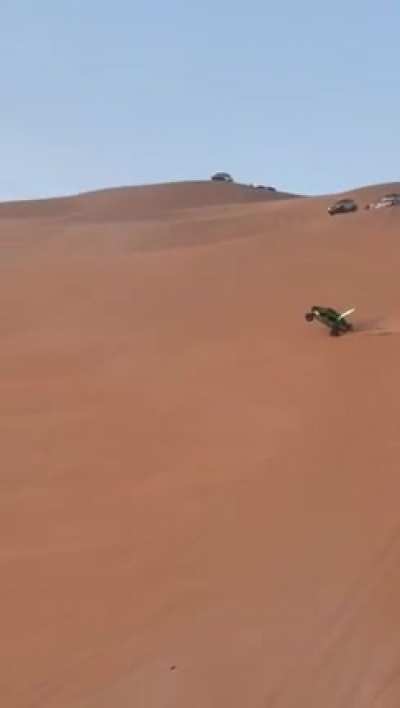 Eat sand.