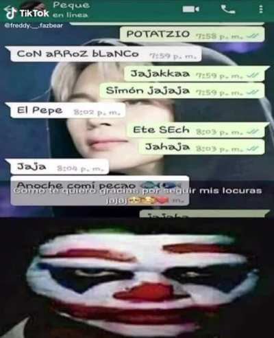 Conversacion chistosa 😂😂😂👍