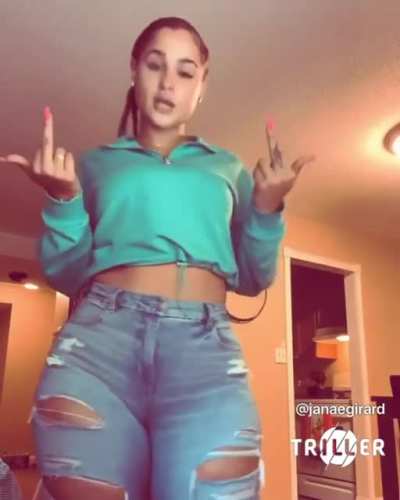 Janae's tiktok hott show offff