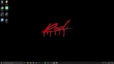 Made a simple Whole Lotta Red animated desktop wallpaper for all of the Wallpaper Engine enthusiasts in this sub. Link to the workshop page in the comments.